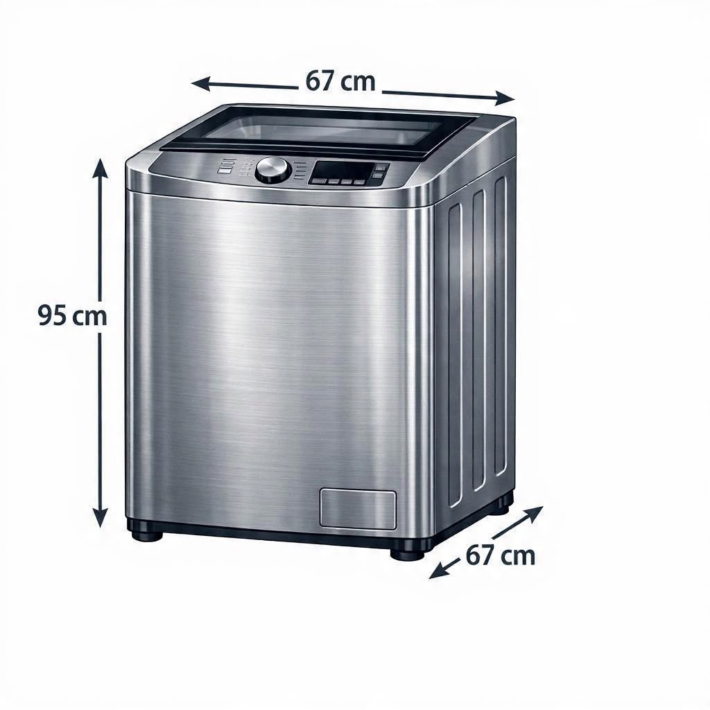 Funda Universal Para Lavadora Carga Superior 9 Hasta 15 Kg