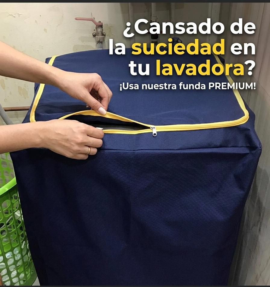 Funda Universal Para Lavadora Carga Superior 6,5-8,5 Kg