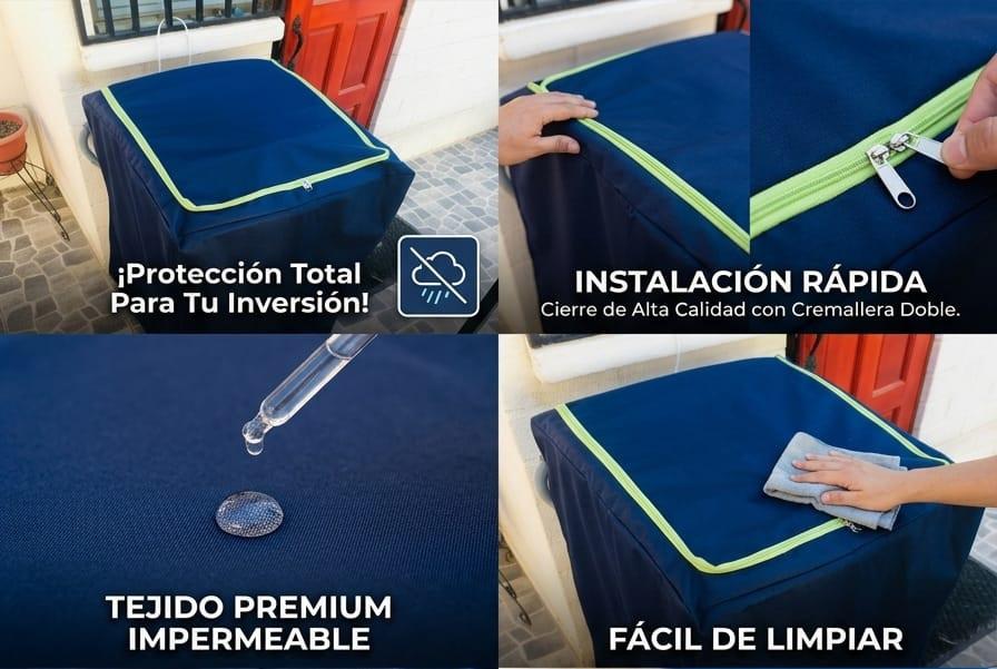 Funda lavadora tapa superior 6,5–8,5 kg